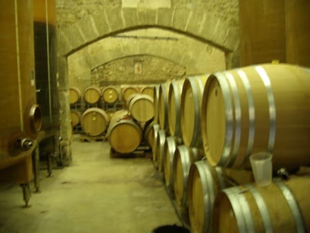 L'élevage du vin en barrique - Domaines viticoles Languedoc Roussillon Barriques au Château de Jonquières